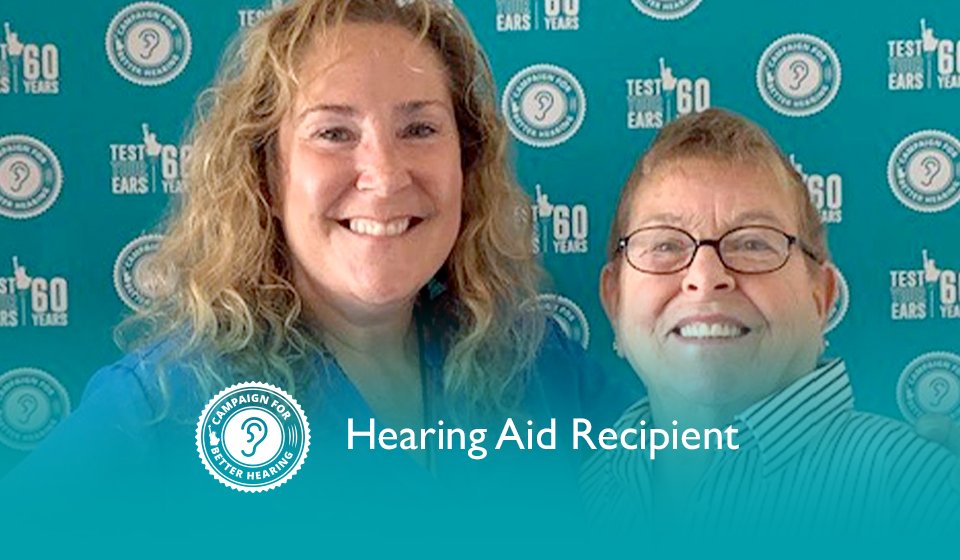 Bettie Harris-Howard receives the gift of hearing through the Campaign for Better Hearing's Give Back Program