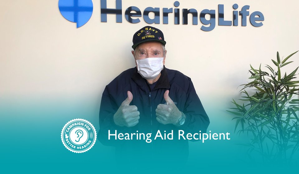 Joseph McManus receives the gift of hearing through the Campaign for Better Hearing's Give Back Program