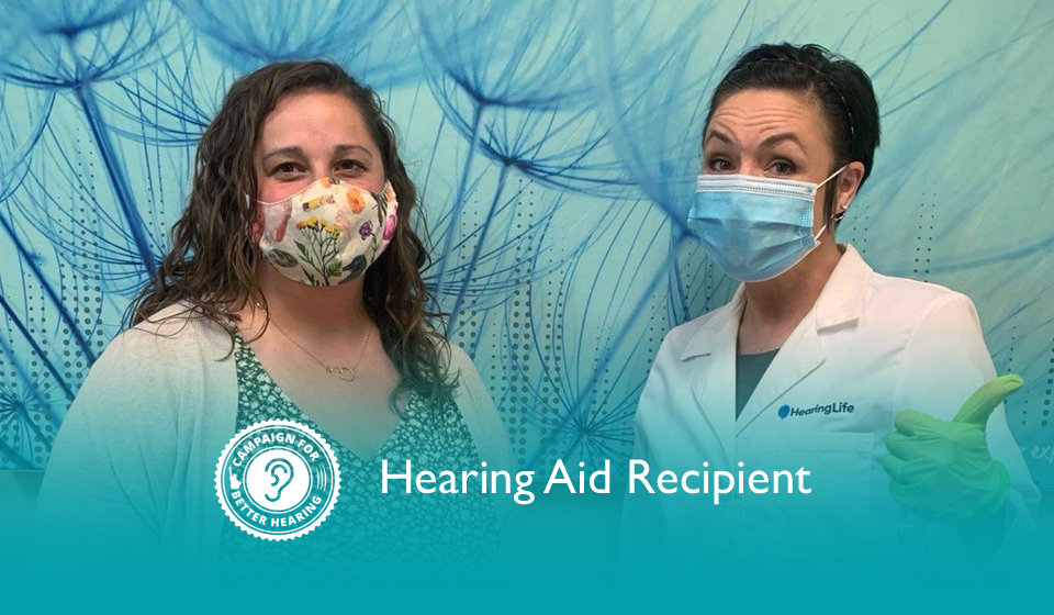 Elyssa Taylor receives the gift of hearing through the Campaign for Better Hearing's Give Back Program