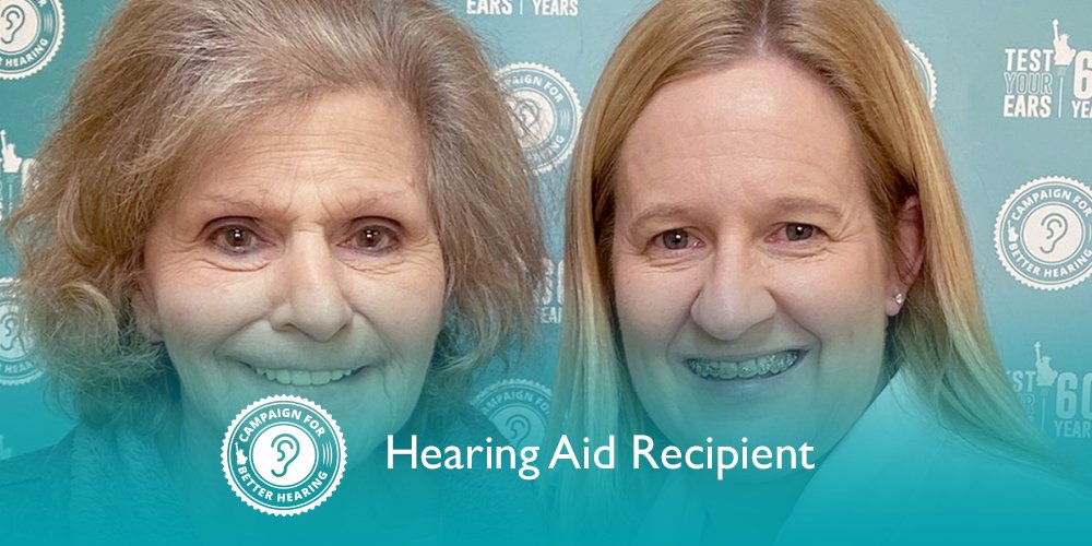 Claire Odekirk receives the gift of hearing through the Campaign for Better Hearing's Give Back Program
