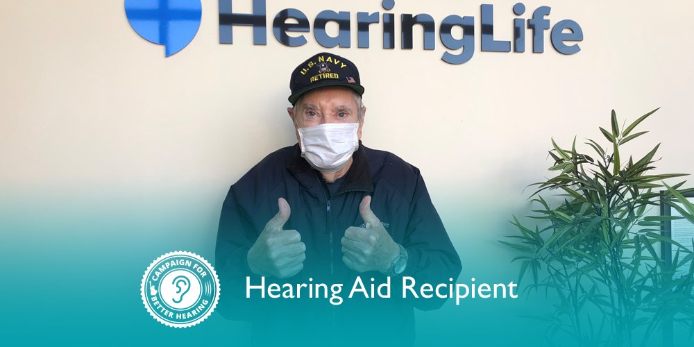 Joseph McManus receives the gift of hearing through the Campaign for Better Hearing's Give Back Program