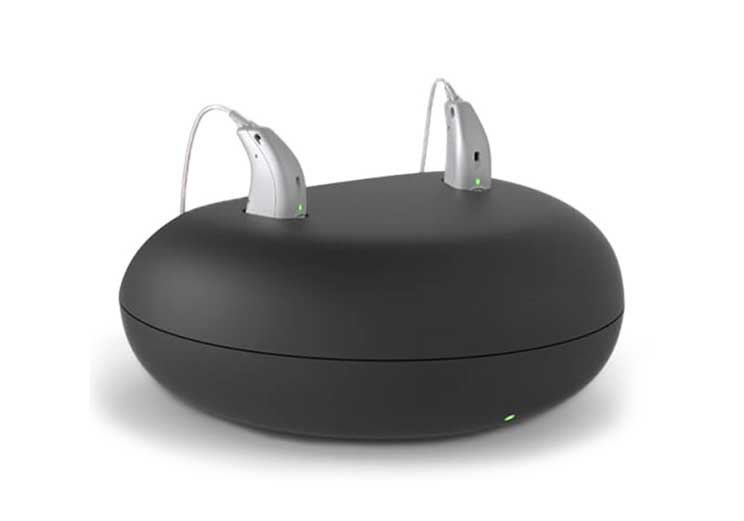 Image show rechargeable hearing aid
