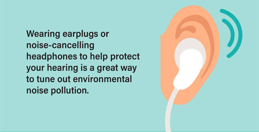 Image show illustration Get noise cancelling earphones