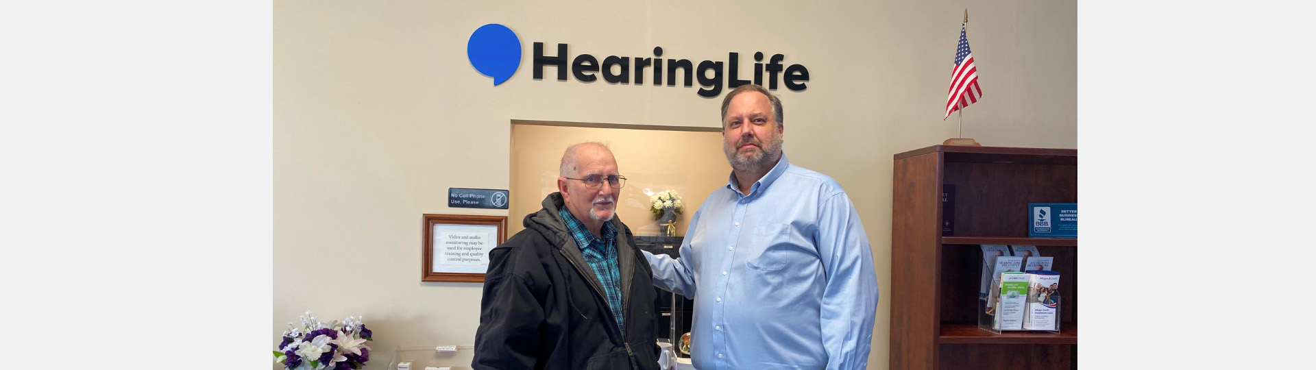 Jerry receives free hearing aids from HearingLife's Magic of Giving Back