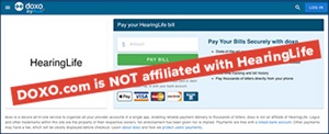 Doxo.com is NOT affiliated with HearingLife.com