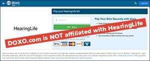 Doxo.com is NOT affiliated with HearingLife.com