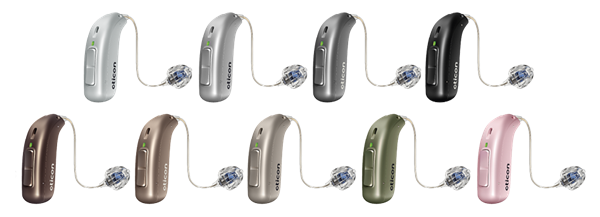 Oticon Real Hearing Aids color choices