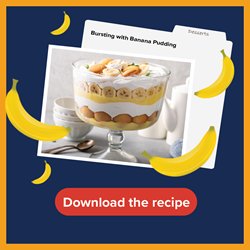 Download the recipe - Chocolate Peanut Butter Banana Bites