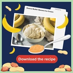 Peanut Butter Banana Ice Cream Recipe - Download the PDF