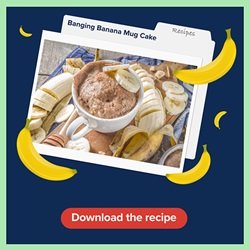 Banging Banana Mug Cake - Download the pdf