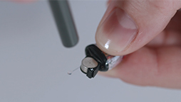 Image show How to change the batteries in your Oticon Opn invisible-in-the-canal hearing aids